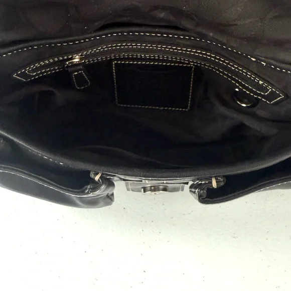 Coach 1446 MINI Vintage Soho Black Leather Shoulder Bag - Picture 5 of 6
